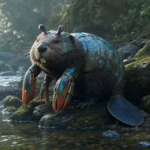 Beaver + Mantis shrimp